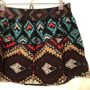 O'Neill Tribal Skirt sz 7